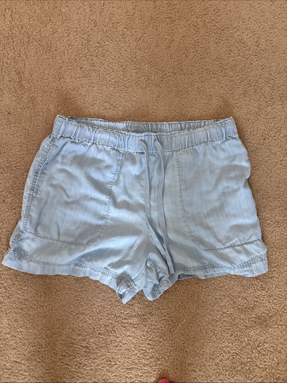 Hillary Radley denim shorts large soft light weight